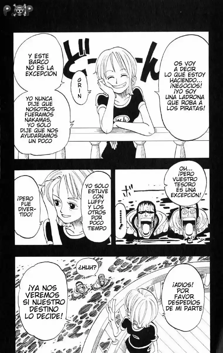 One Piece Capitulo 50: "Cada uno tiene su Propio Camino" página 6