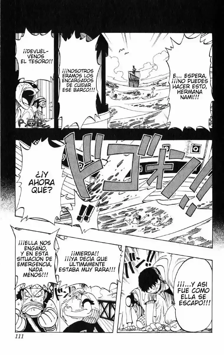 One Piece Capitulo 50: "Cada uno tiene su Propio Camino" página 7