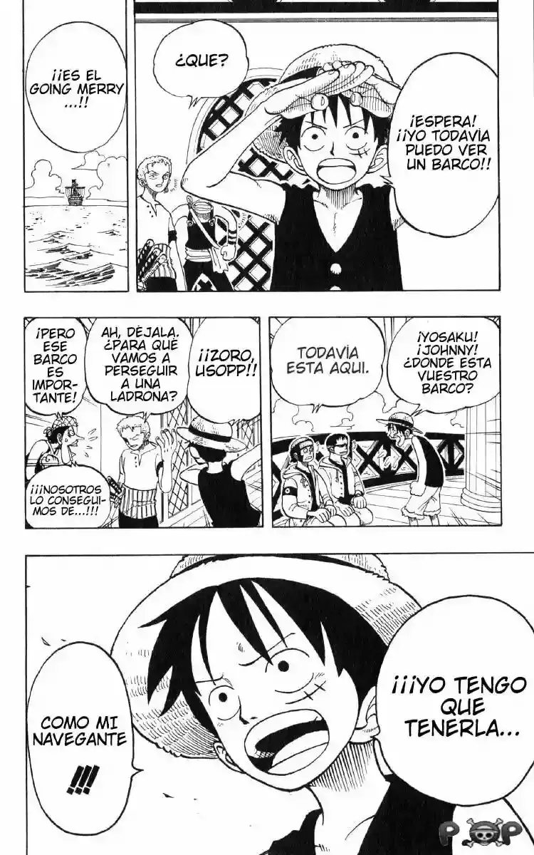 One Piece Capitulo 50: "Cada uno tiene su Propio Camino" página 8