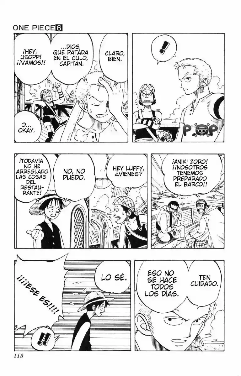 One Piece Capitulo 50: "Cada uno tiene su Propio Camino" página 9