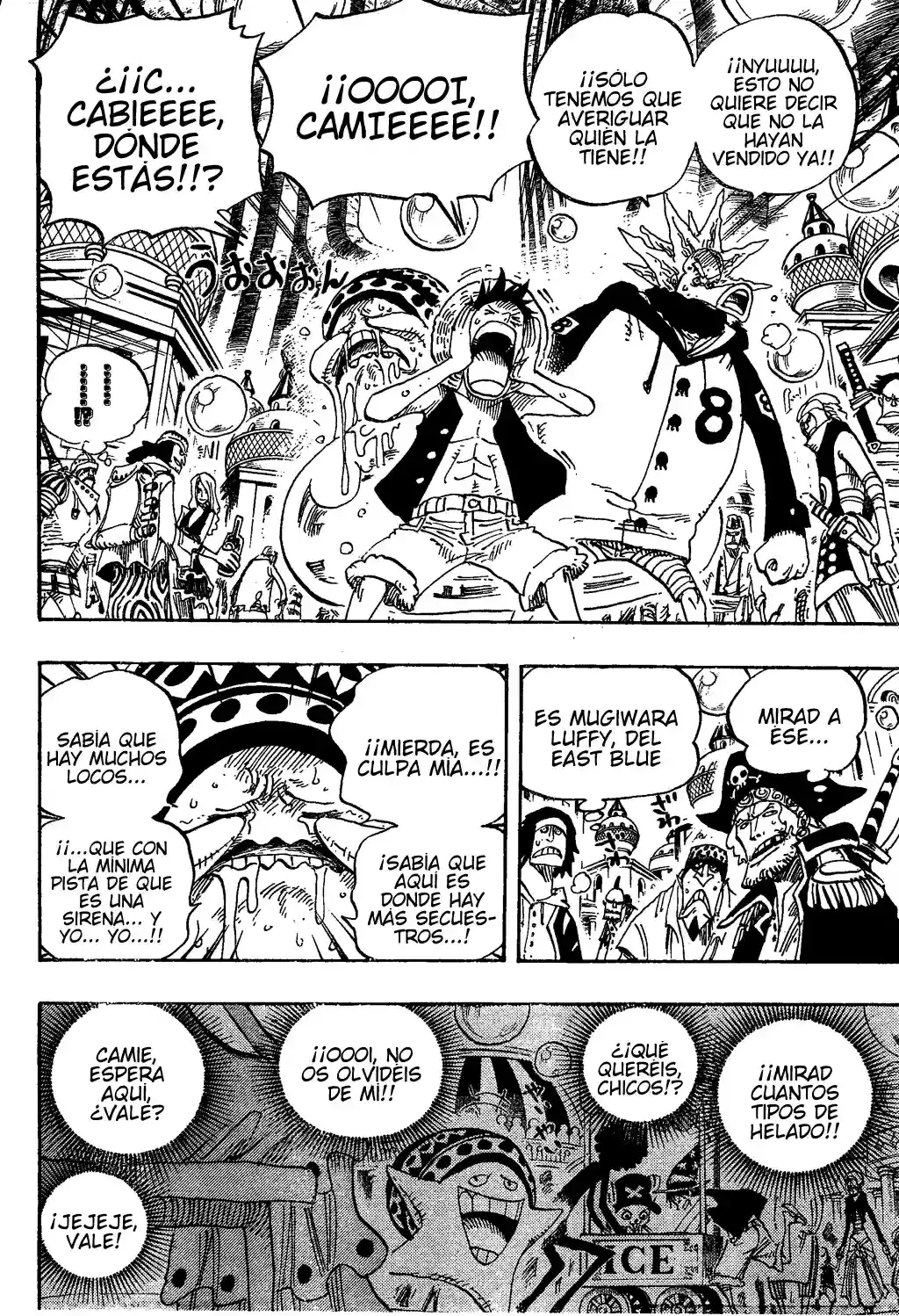 One Piece Capitulo 500 página 8