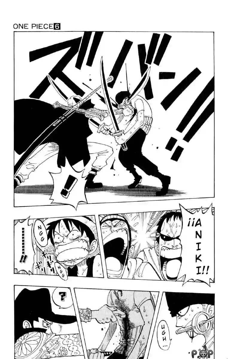 One Piece Capitulo 51: "Roronoa Zoro cae al Mar" página 13