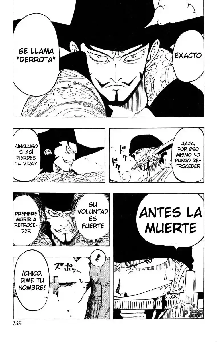 One Piece Capitulo 51: "Roronoa Zoro cae al Mar" página 15