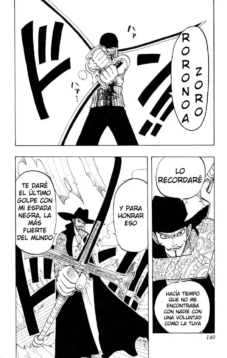 One Piece Capitulo 51: "Roronoa Zoro cae al Mar" página 16