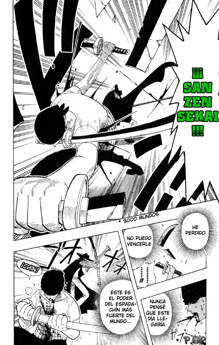 One Piece Capitulo 51: "Roronoa Zoro cae al Mar" página 18