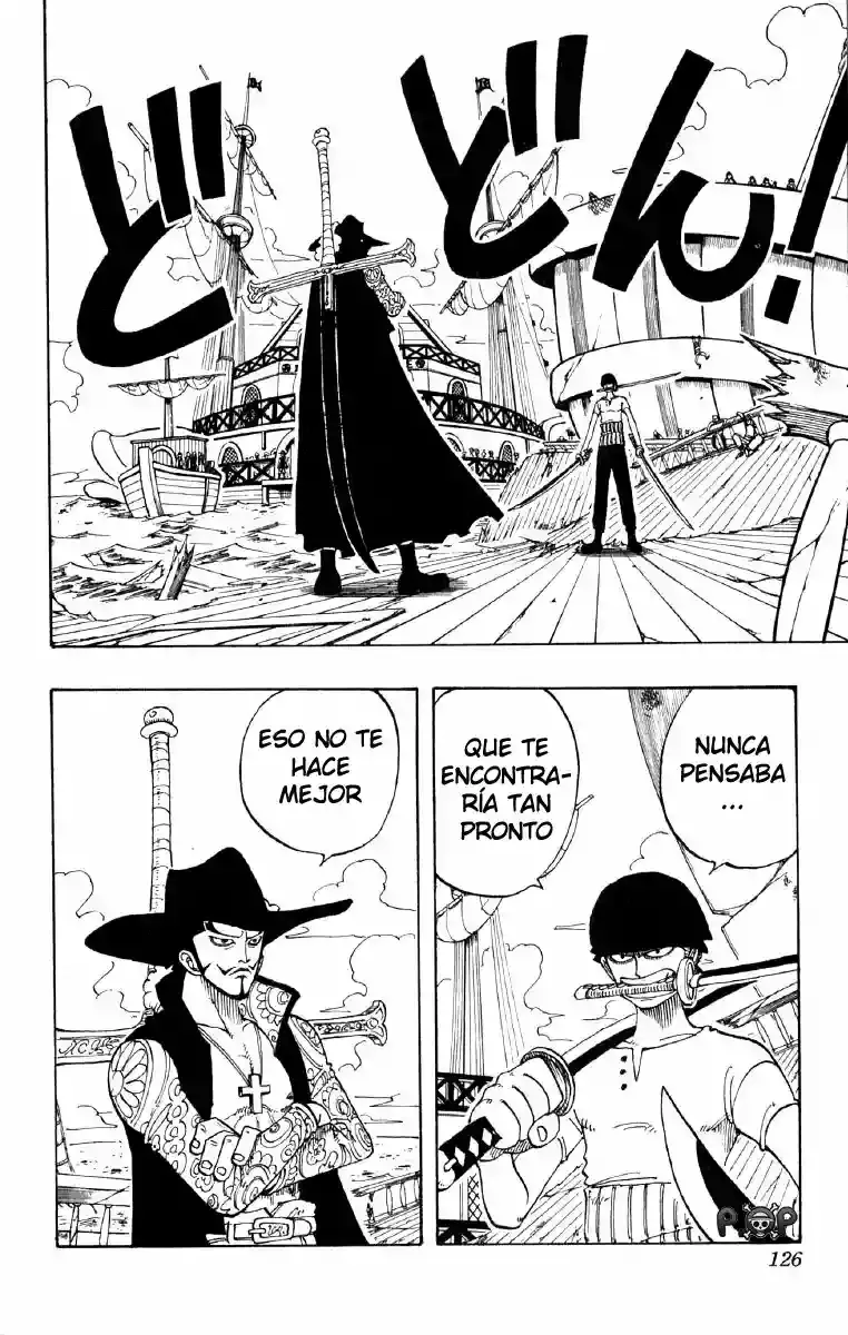 One Piece Capitulo 51: "Roronoa Zoro cae al Mar" página 2