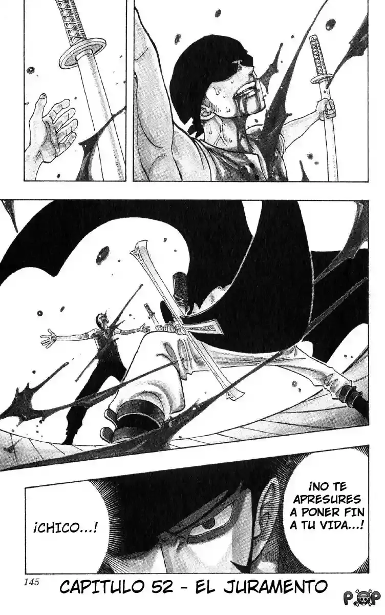 One Piece Capitulo 51: "Roronoa Zoro cae al Mar" página 21
