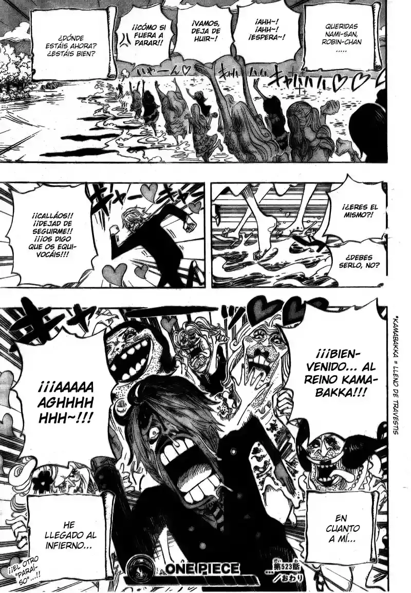 One Piece Capitulo 523 página 19