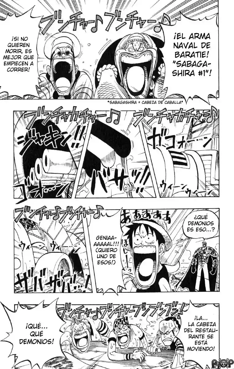 One Piece Capitulo 53: "Sabagashira #1" página 11