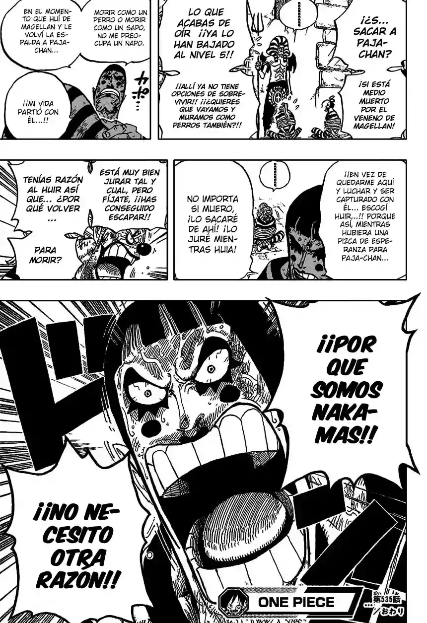 One Piece Capitulo 535 página 19