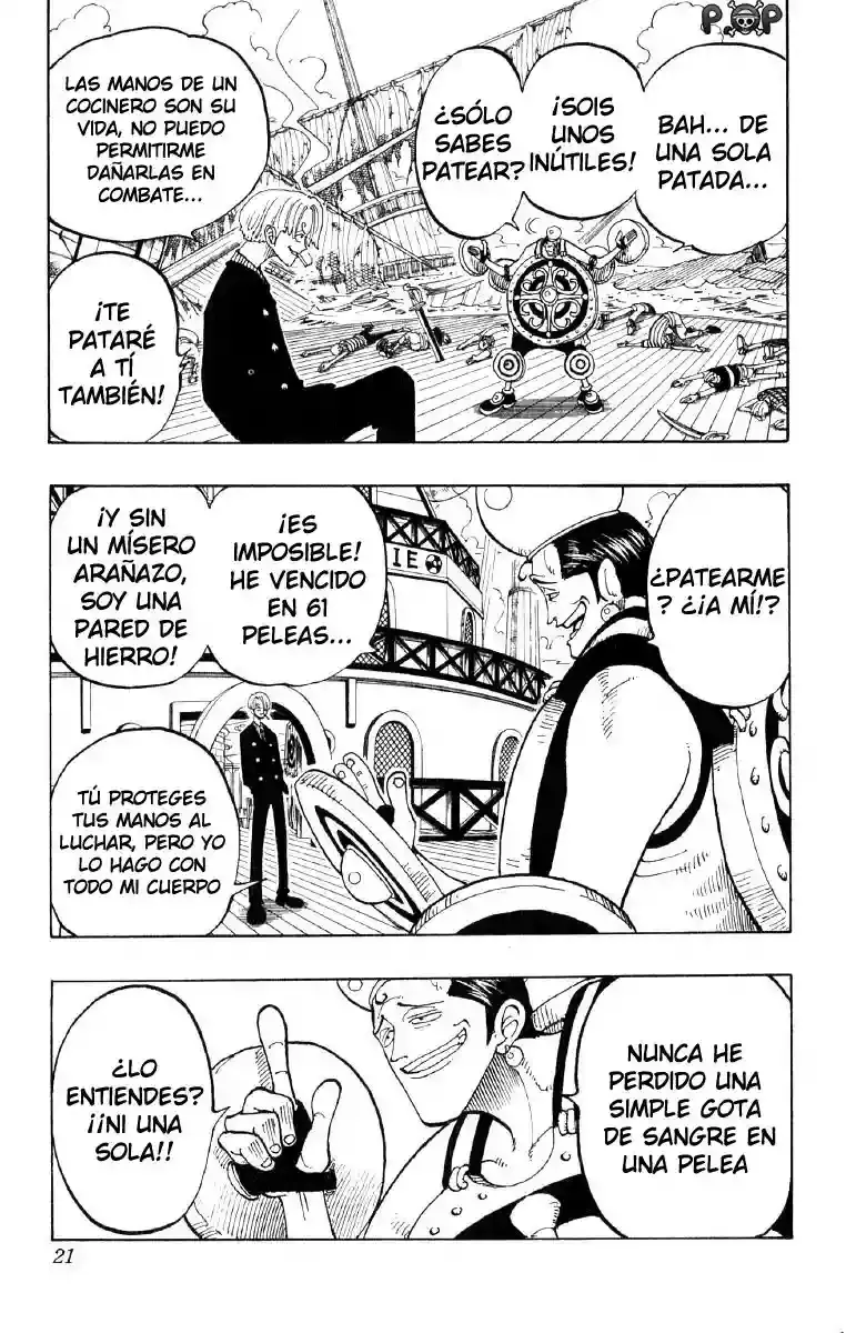 One Piece Capitulo 54: "Pearl" página 17