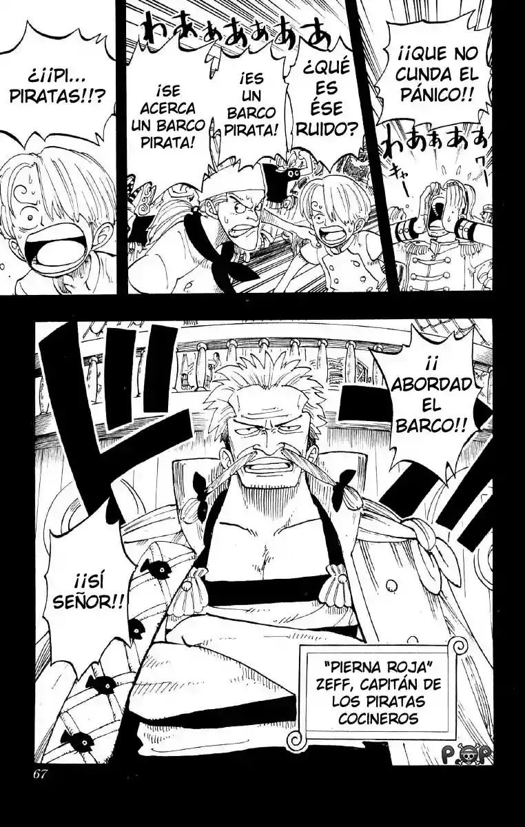 One Piece Capitulo 56: "De Ninguna Maldita Manera" página 21