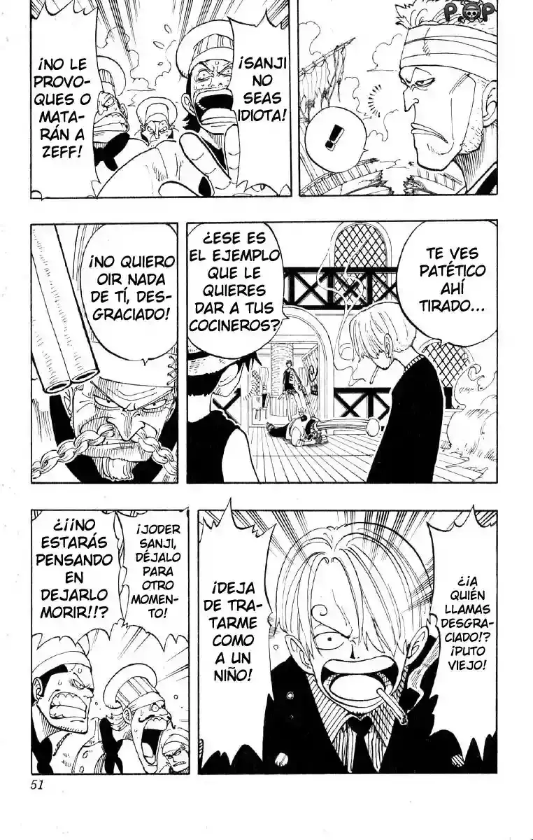 One Piece Capitulo 56: "De Ninguna Maldita Manera" página 5