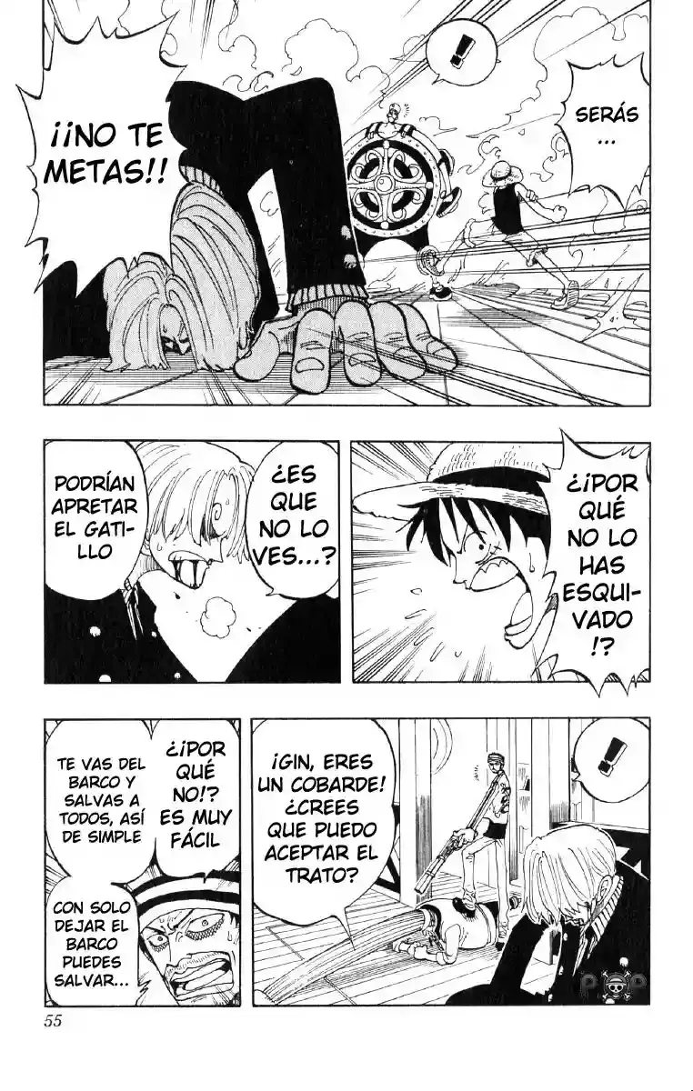 One Piece Capitulo 56: "De Ninguna Maldita Manera" página 9