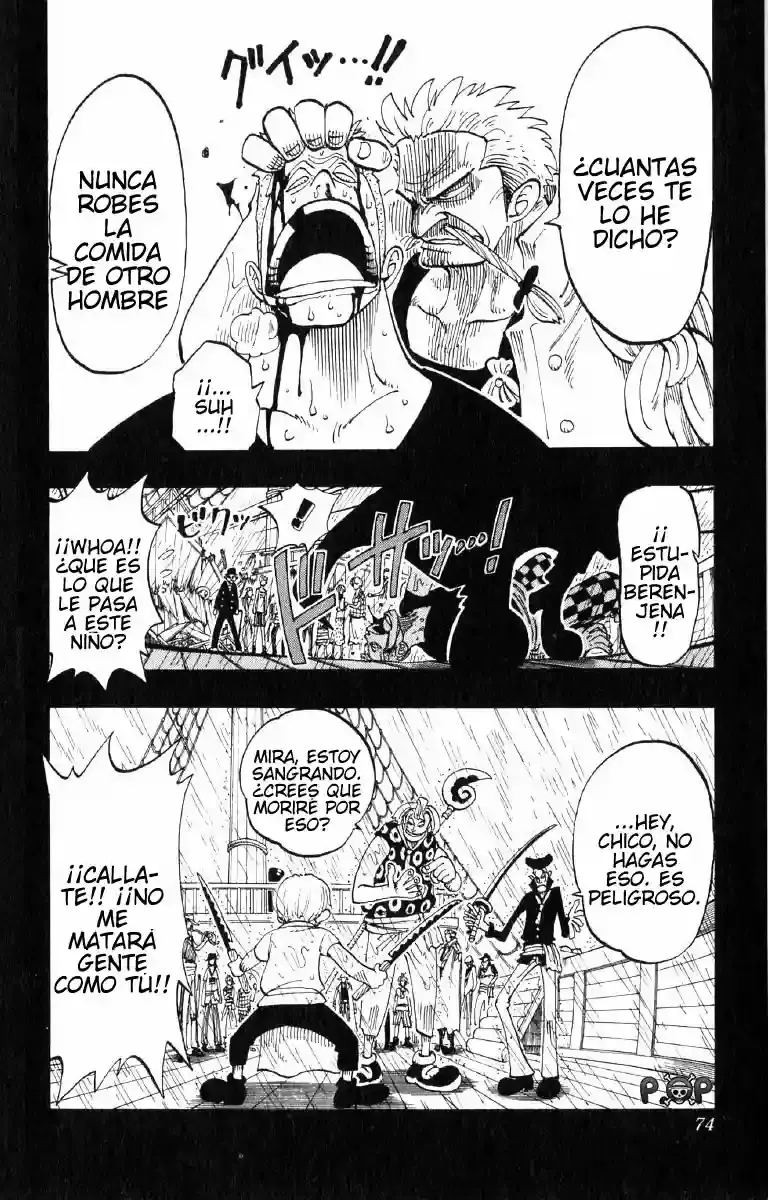 One Piece Capitulo 57: "La Razón de los Sueños" página 6