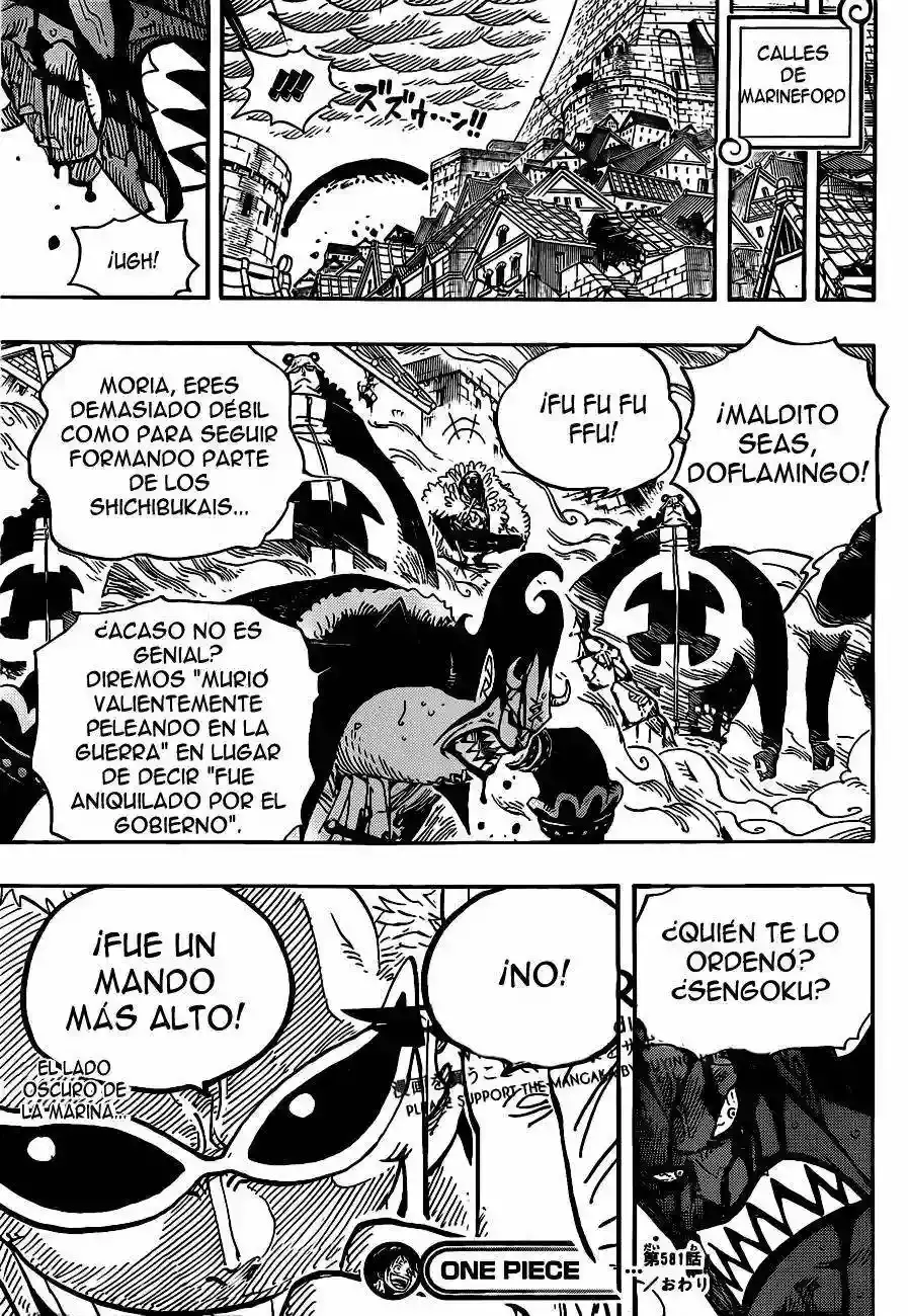 One Piece Capitulo 581 página 18