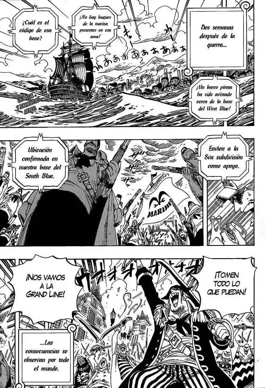 One Piece Capitulo 582 página 3