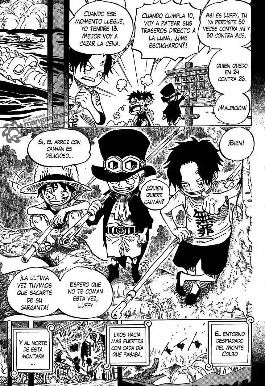 One Piece Capitulo 585 página 3