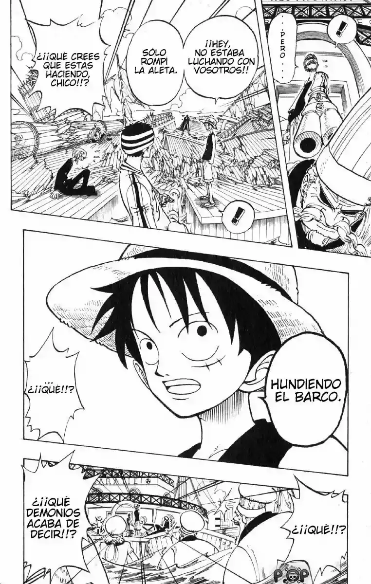 One Piece Capitulo 59: "Deuda" página 12