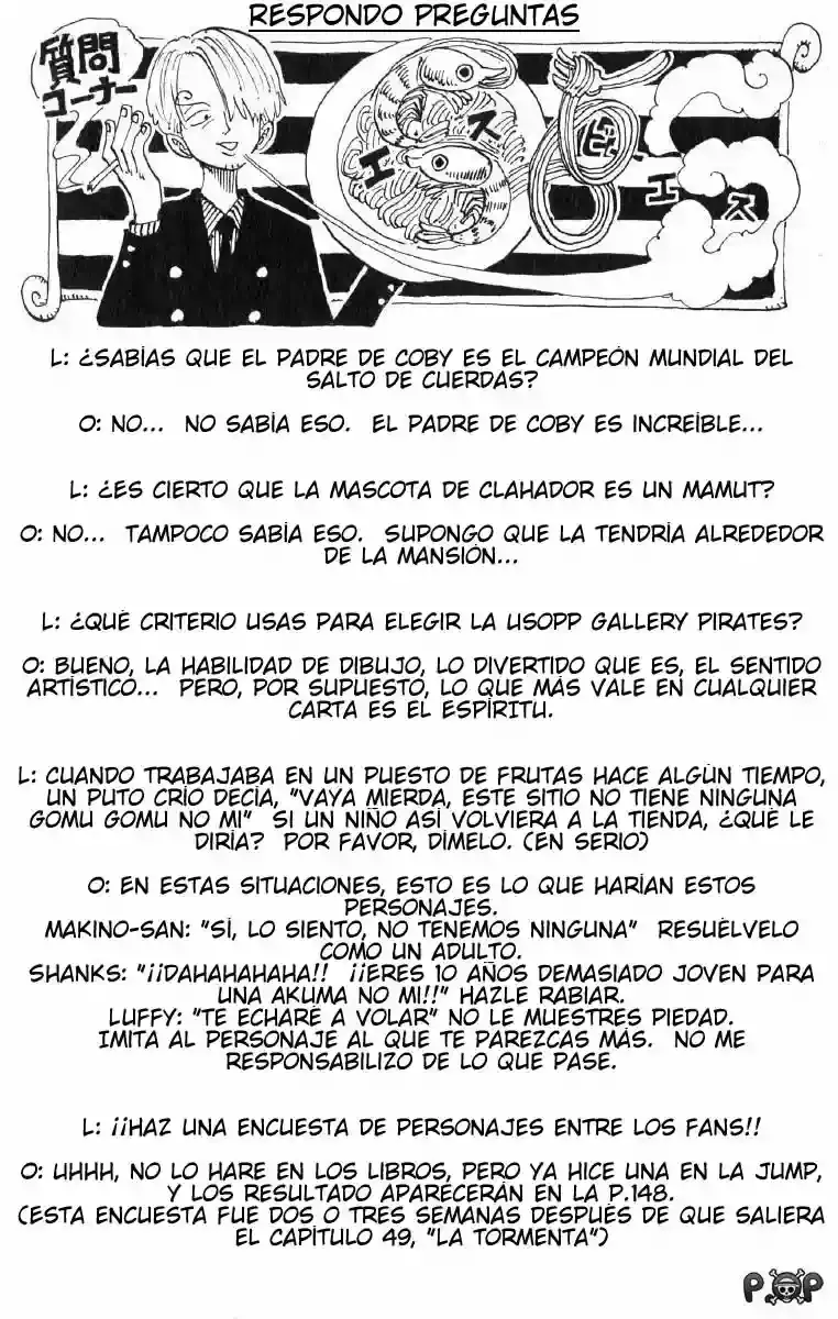 One Piece Capitulo 59: "Deuda" página 20