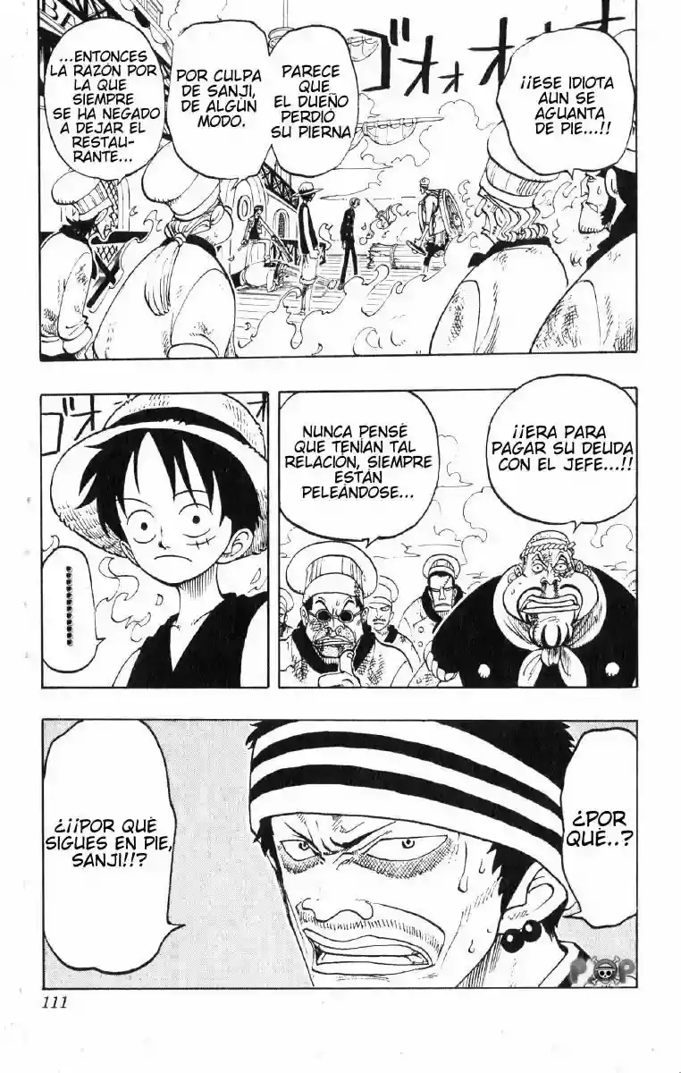 One Piece Capitulo 59: "Deuda" página 3