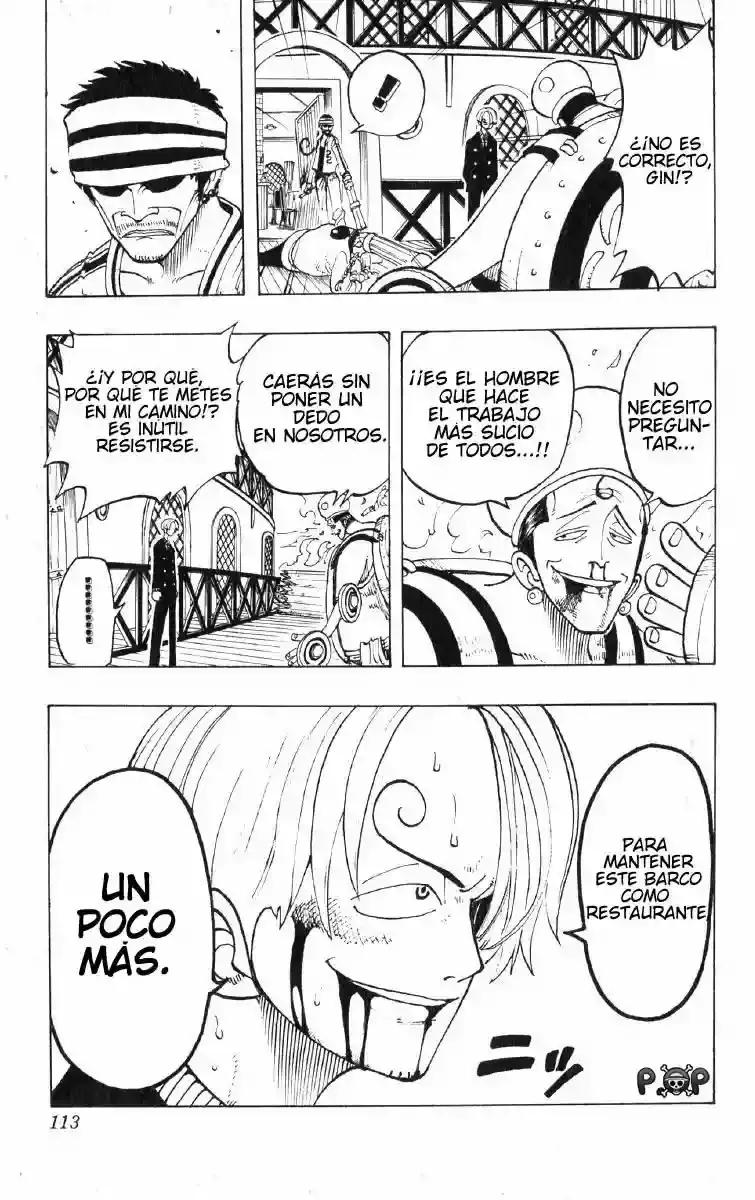 One Piece Capitulo 59: "Deuda" página 5
