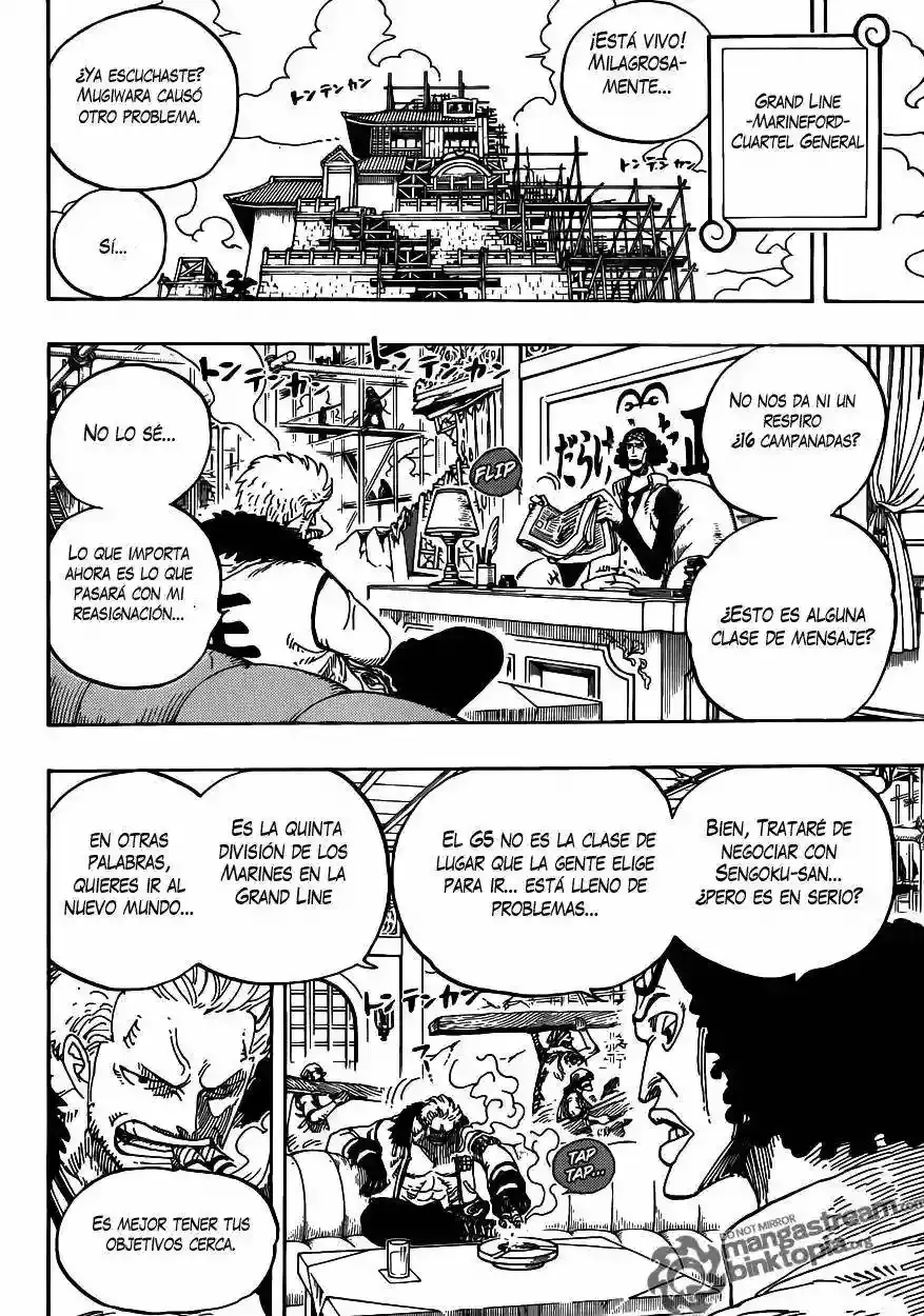 One Piece Capitulo 594 página 6