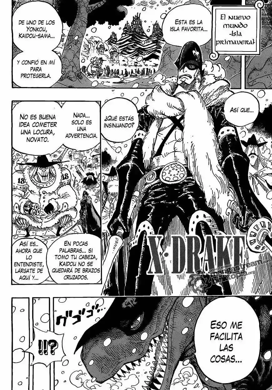 One Piece Capitulo 595 página 4