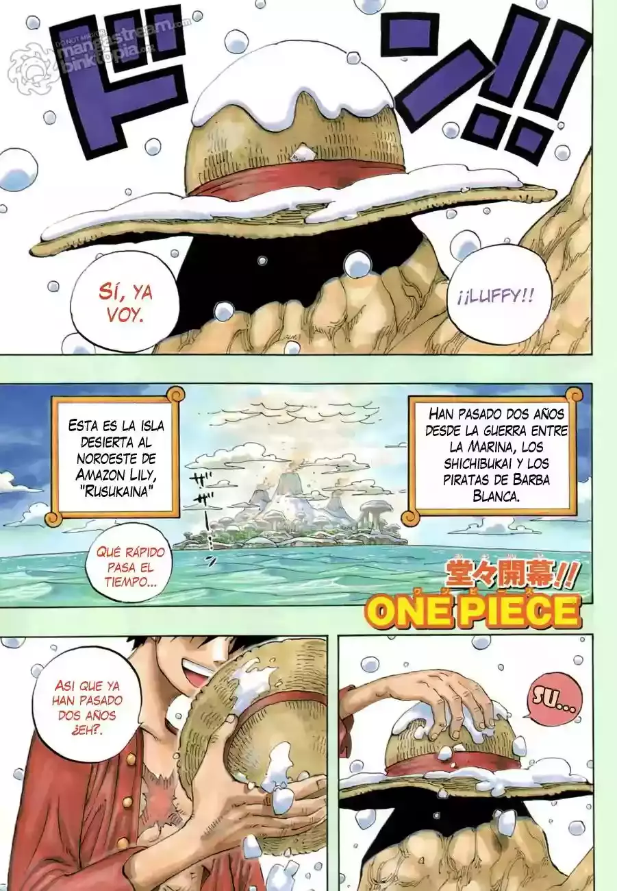 One Piece Capitulo 598 página 4