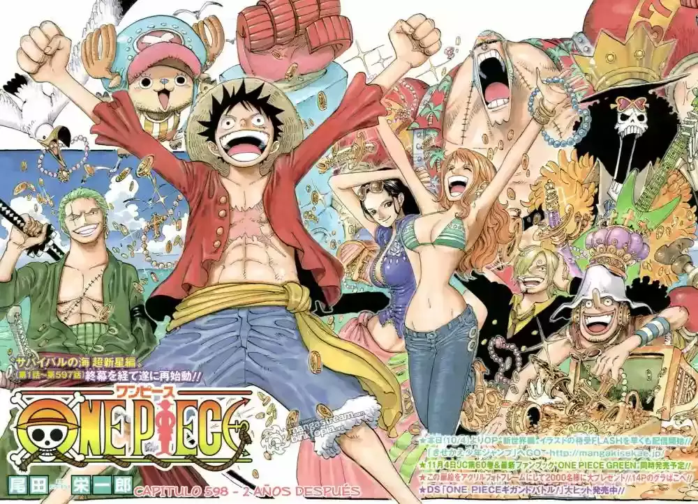 One Piece Capitulo 598 página 6