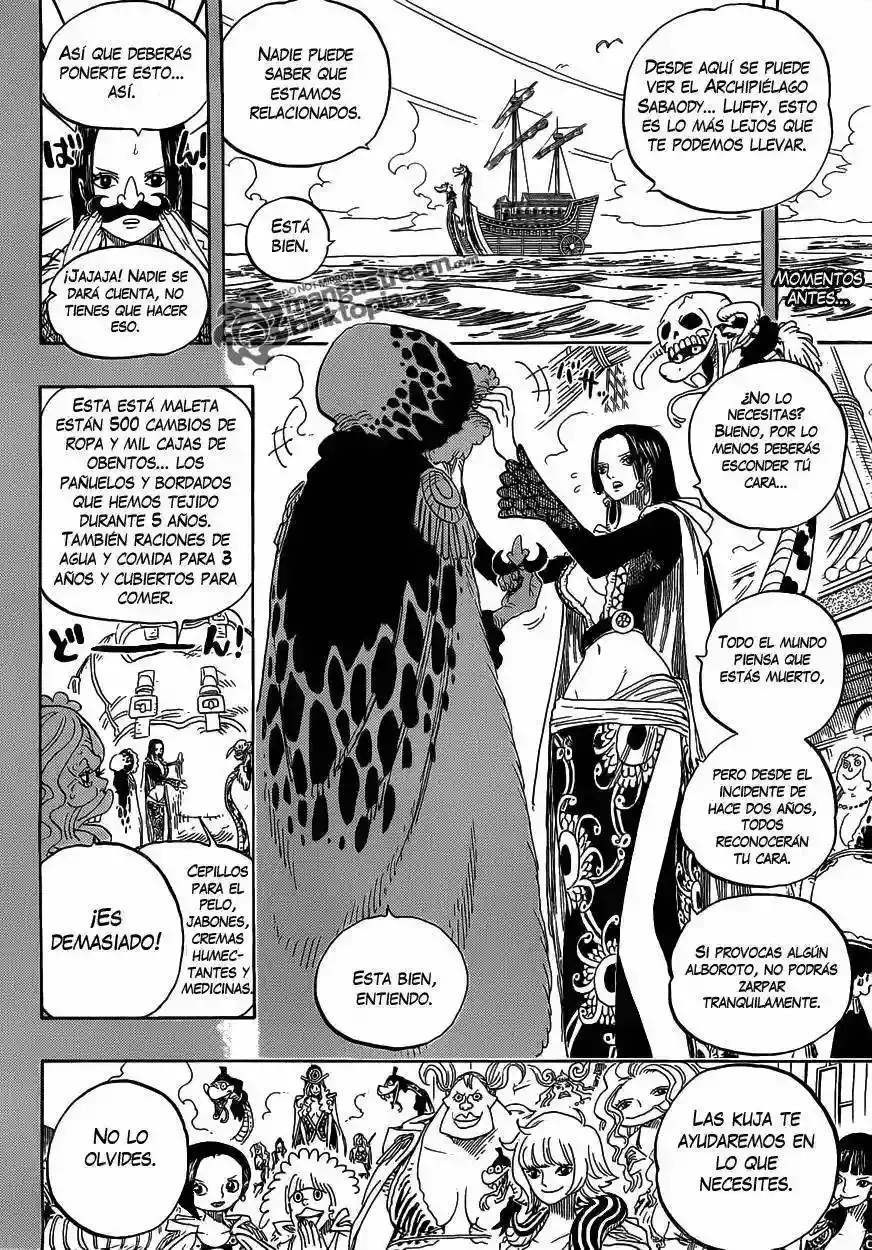 One Piece Capitulo 599 página 3