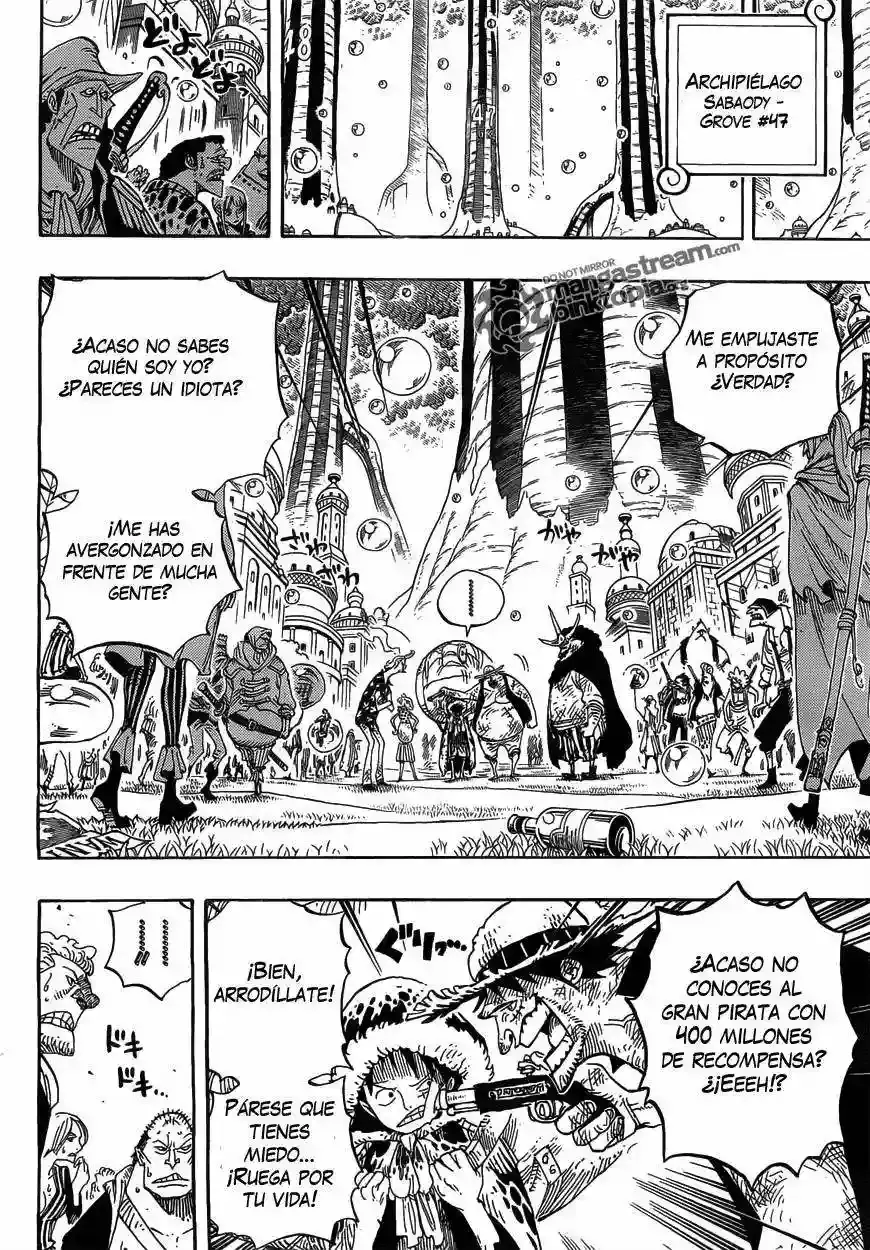 One Piece Capitulo 599 página 5