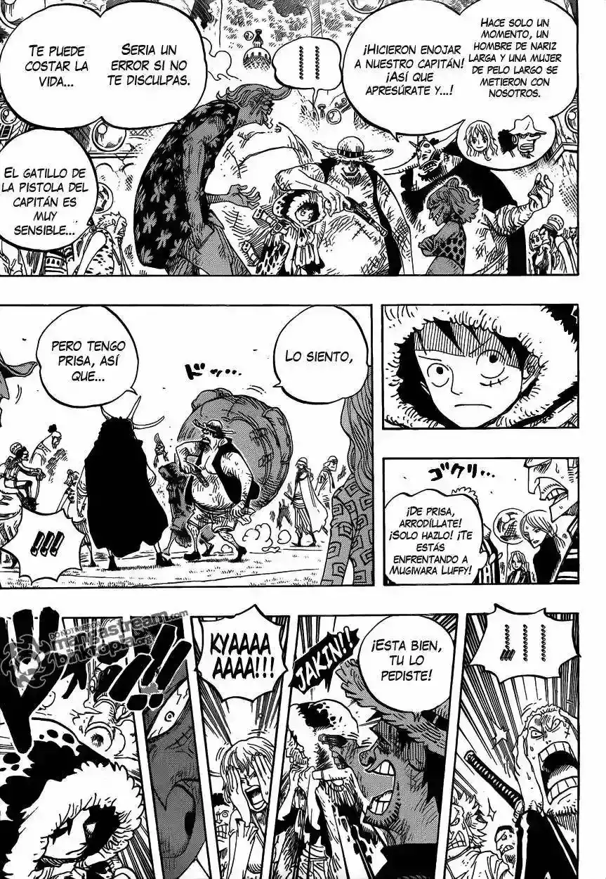 One Piece Capitulo 599 página 6