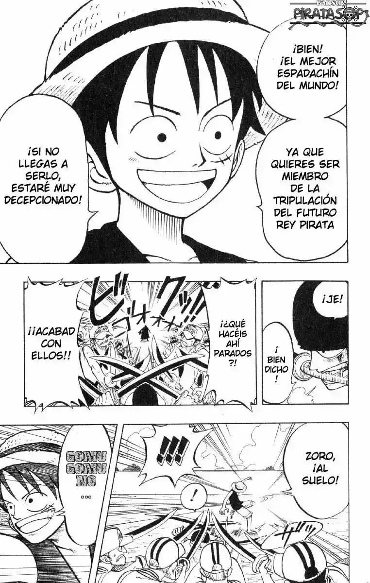 One Piece Capitulo 6: "La Primera Persona" página 7