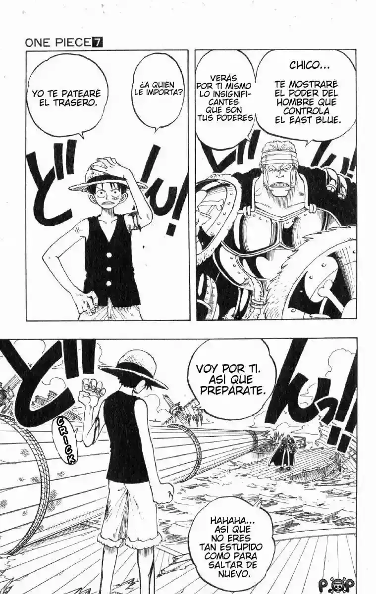 One Piece Capitulo 60: "Resolución" página 17