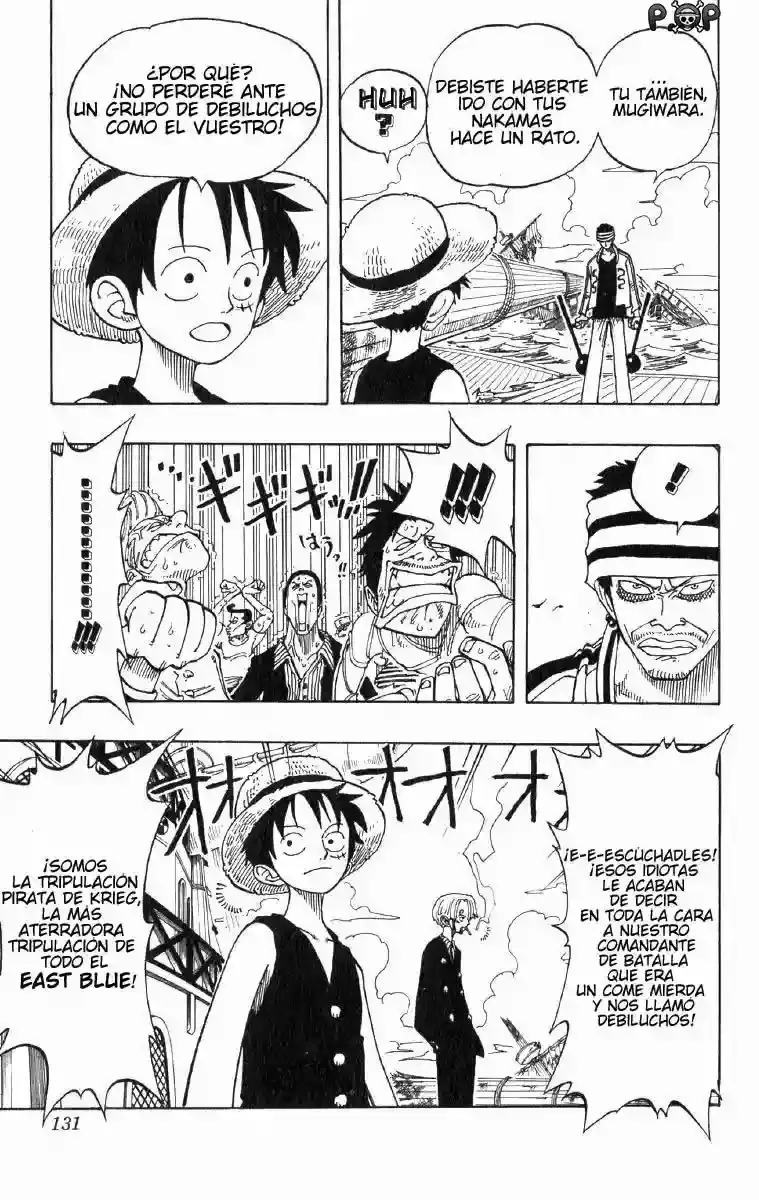 One Piece Capitulo 60: "Resolución" página 3