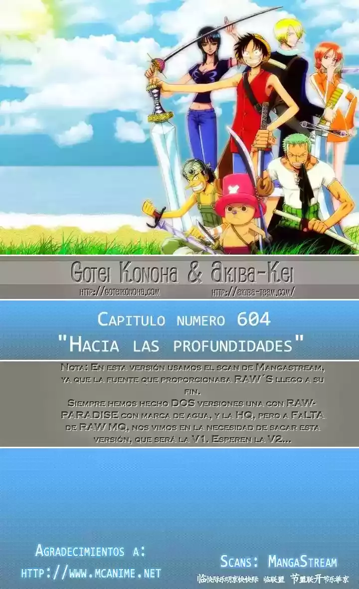 One Piece Capitulo 604 página 20