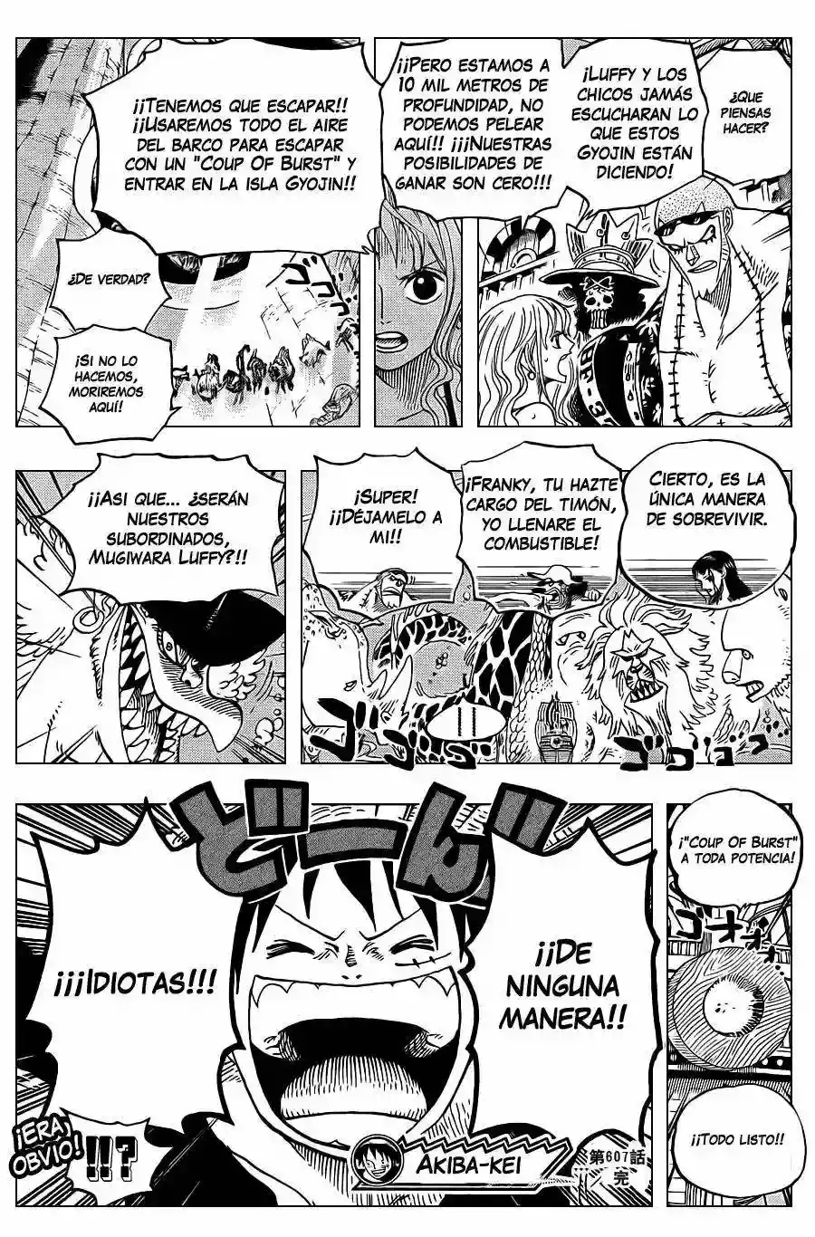 One Piece Capitulo 607 página 14