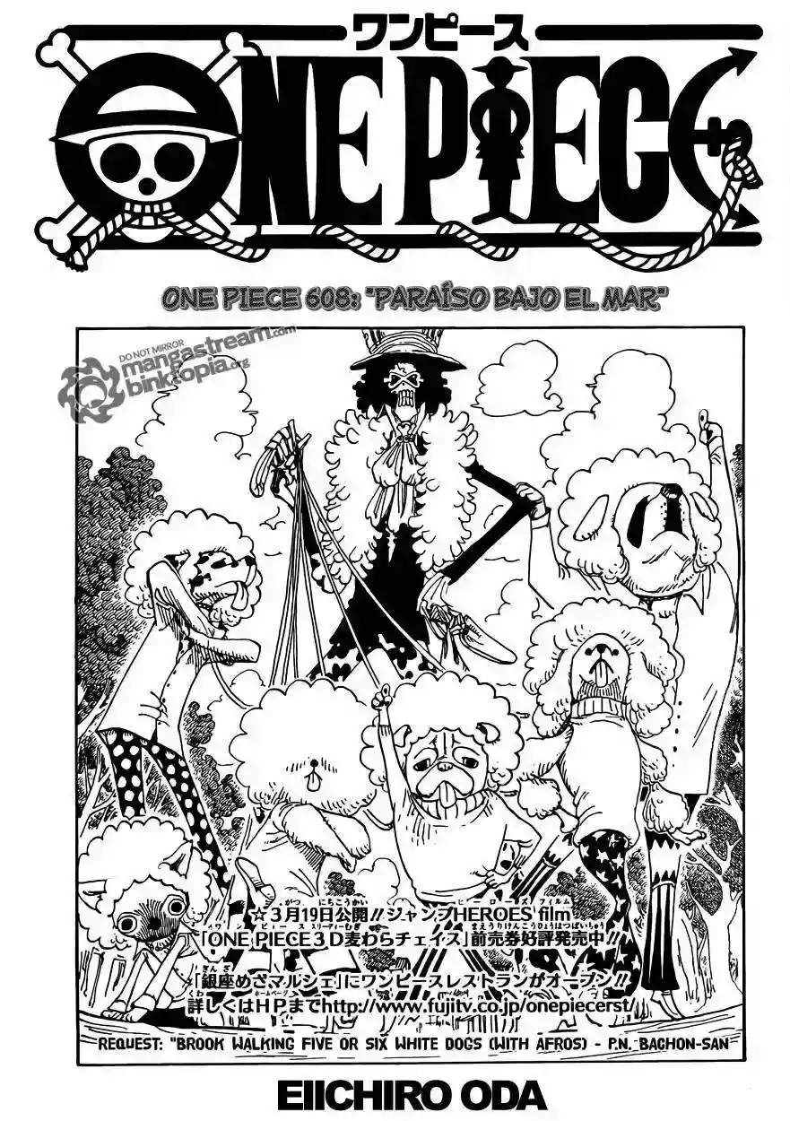 One Piece Capitulo 608 página 2