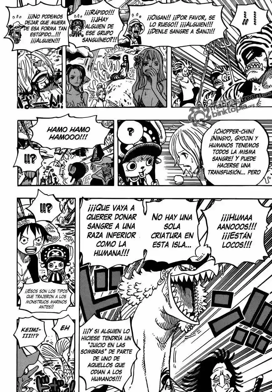 One Piece Capitulo 609 página 12