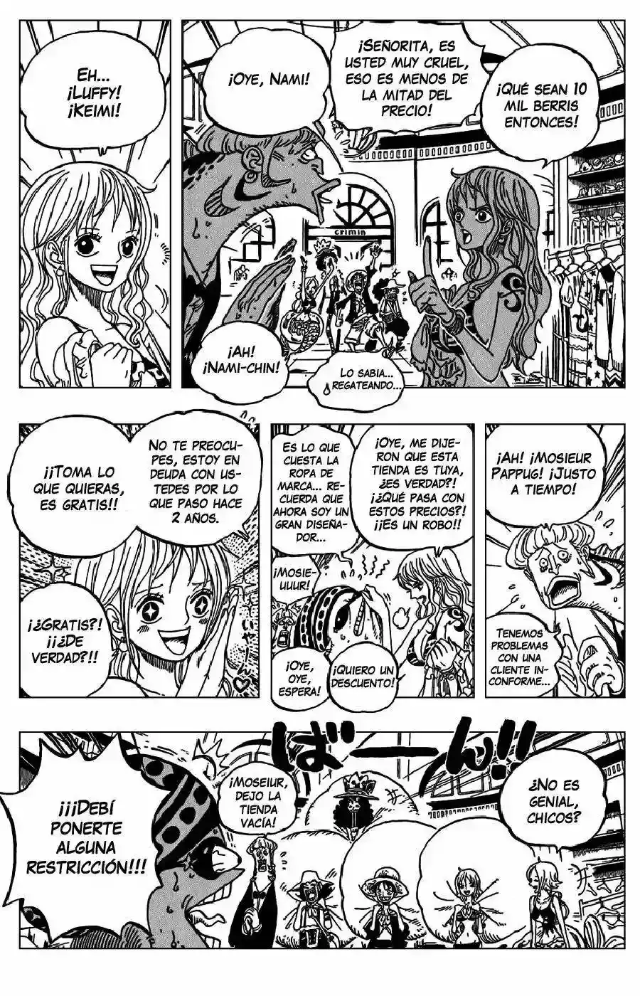 One Piece Capitulo 611 página 8