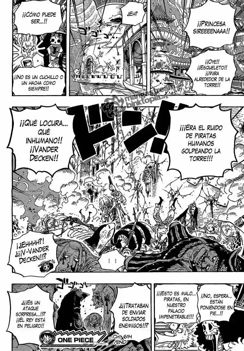 One Piece Capitulo 614 página 17