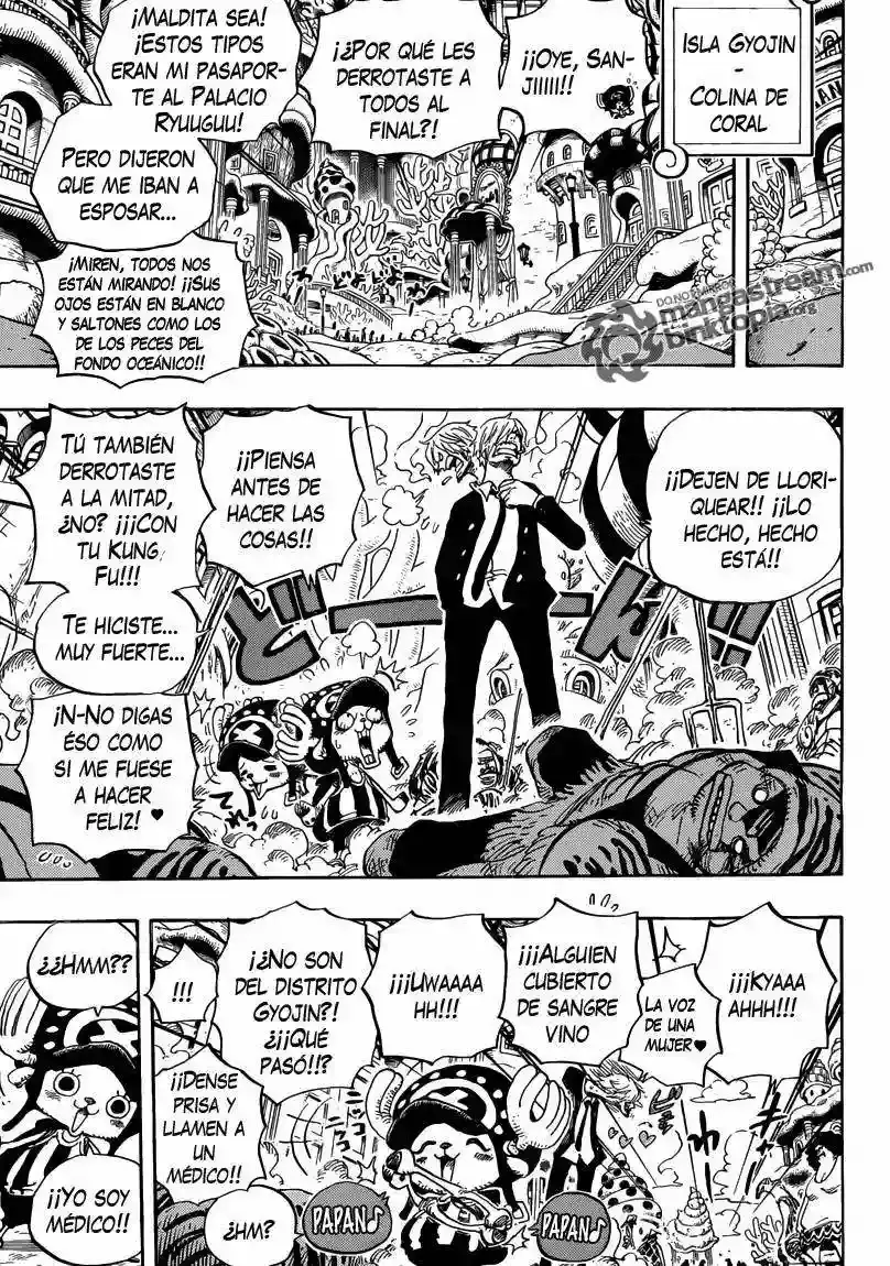 One Piece Capitulo 615 página 6