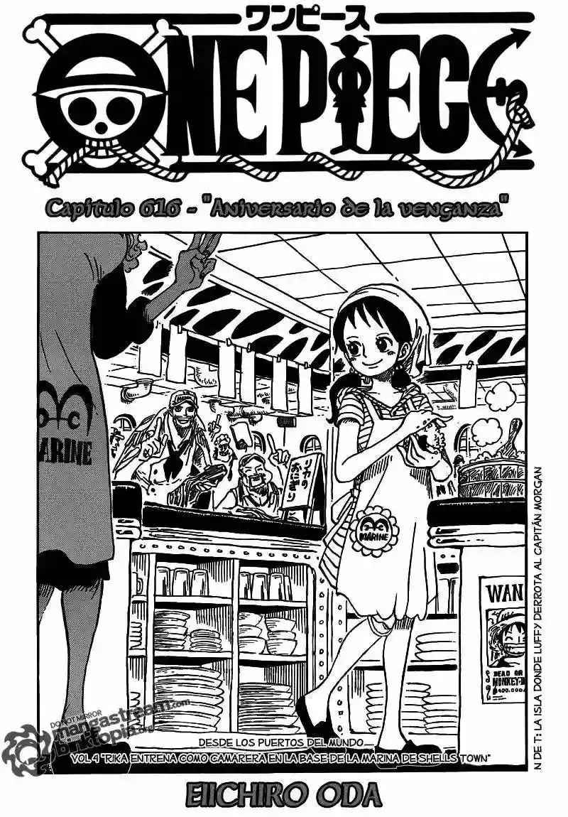 One Piece Capitulo 616 página 2