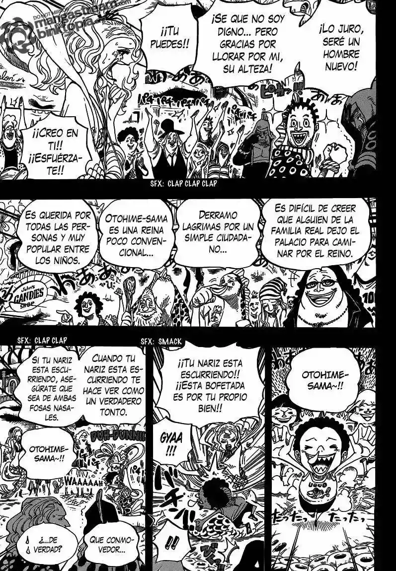 One Piece Capitulo 621 página 8