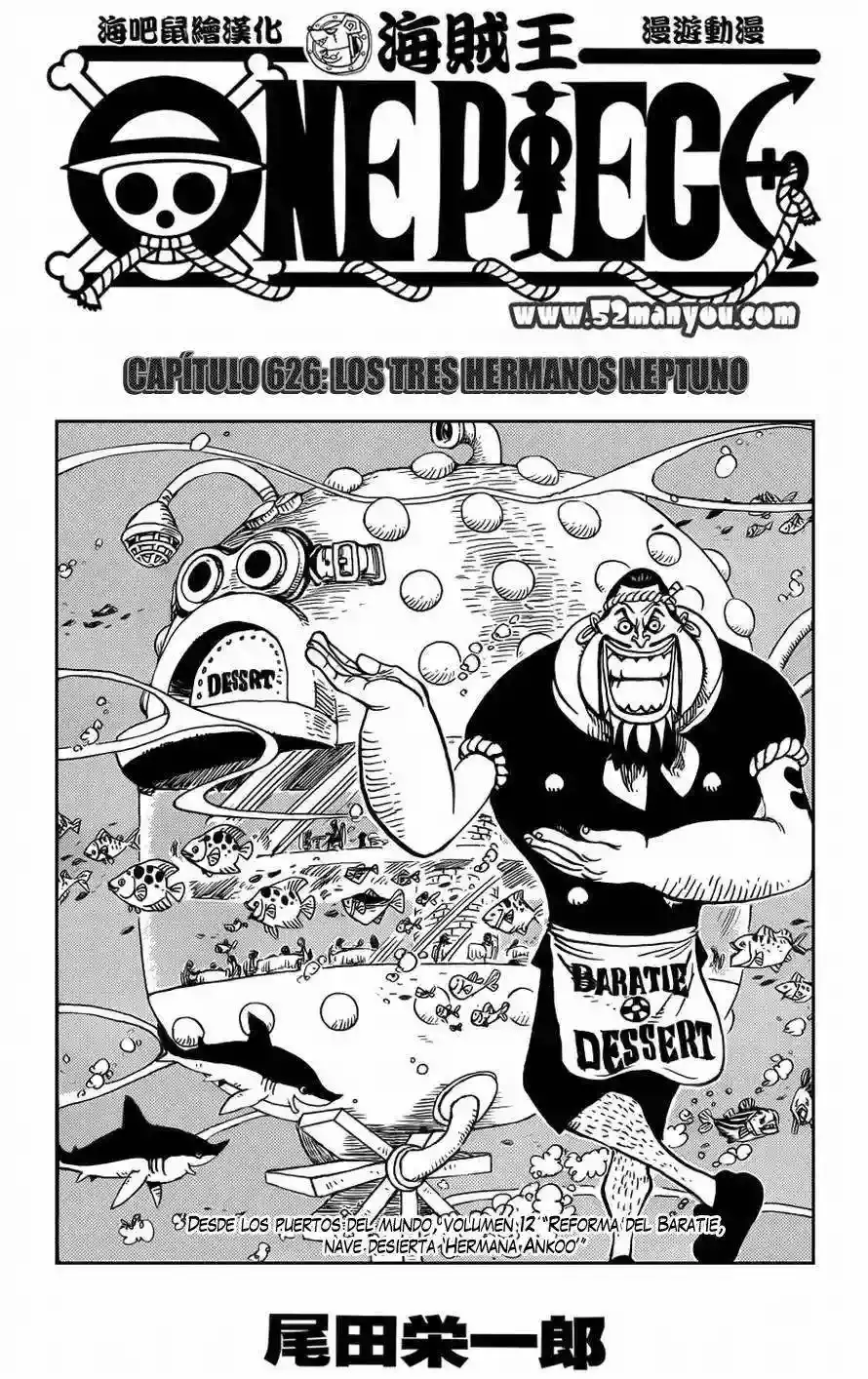 One Piece Capitulo 626 página 2