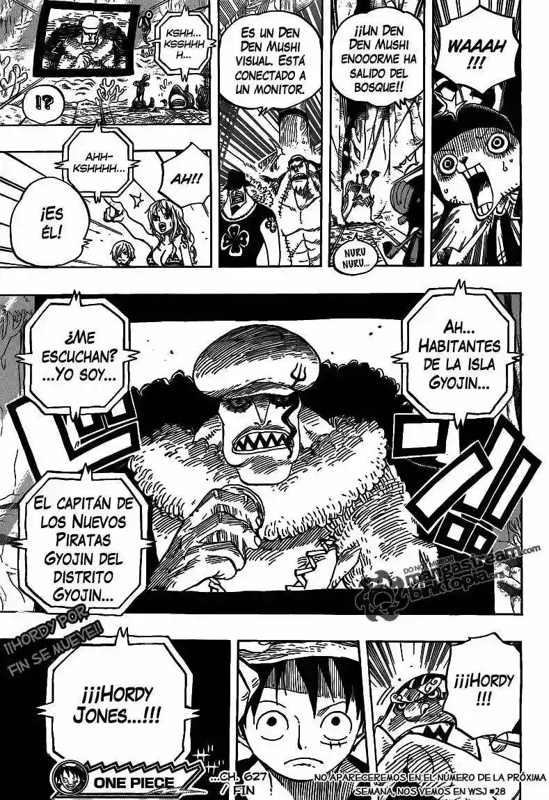 One Piece Capitulo 627 página 19