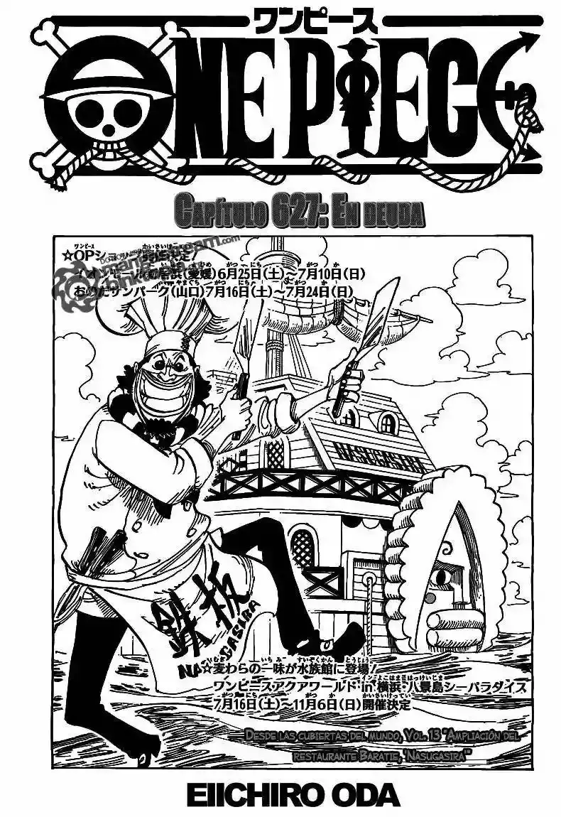 One Piece Capitulo 627 página 2