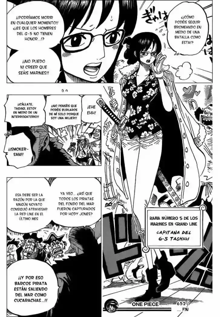 One Piece Capitulo 652 página 17
