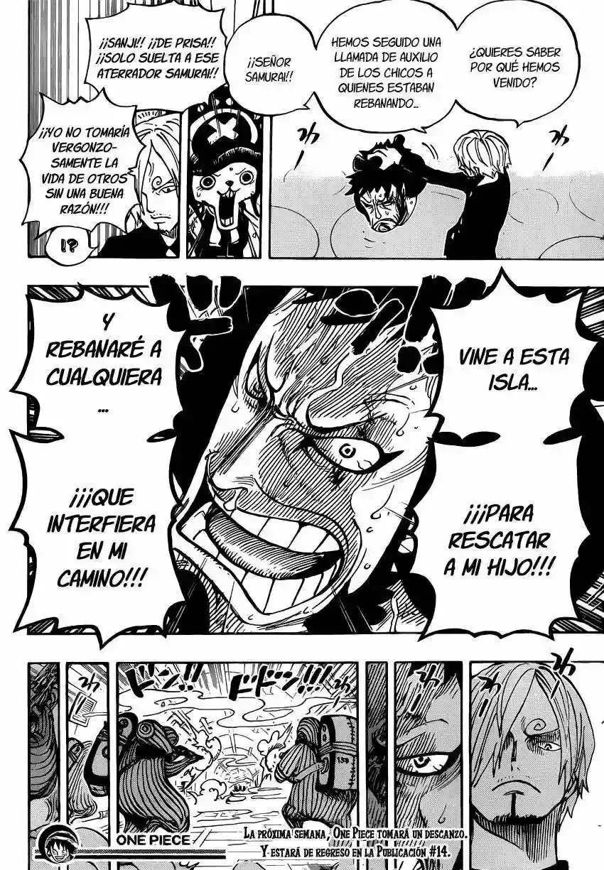 One Piece Capitulo 657 página 17